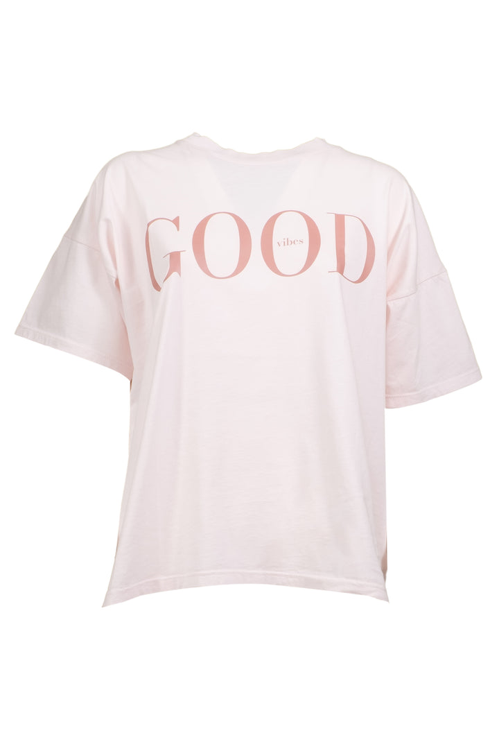 Vicolo - T-Shirt stampa "Good" Art. RD0152