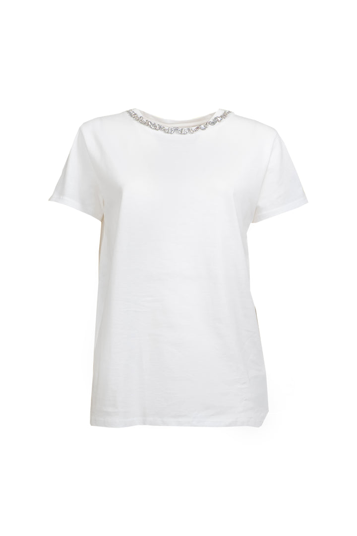 Vicolo - T-shirt con girocollo gioiello Art. RD0150