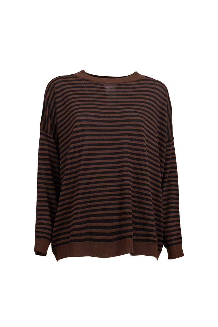 Vicolo - Maglia rigata girocollo Art. 44024D