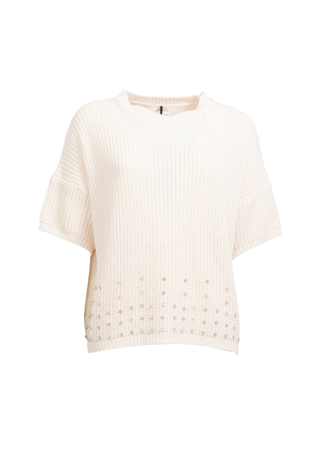 Vicolo - Maglia mezza manica con strass Art. 55017D