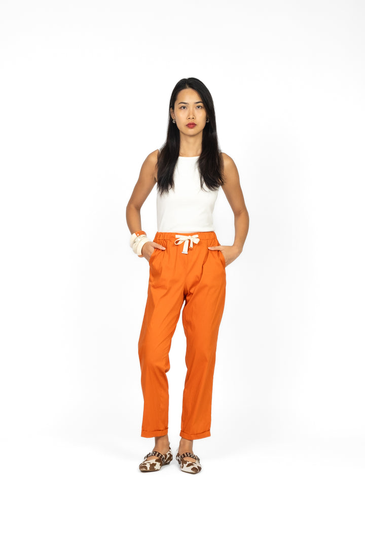 Vicolo - Pantalone boy con coulisse Art. TD2154