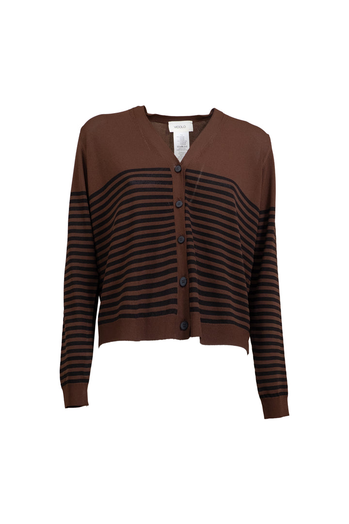 Vicolo - Cardigan a righe Art. 44025D
