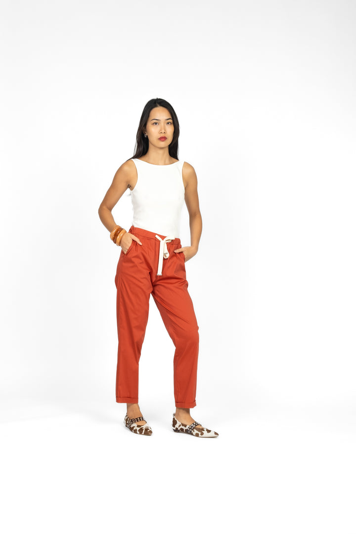 Vicolo - Pantalone boy con coulisse Art. TD2154