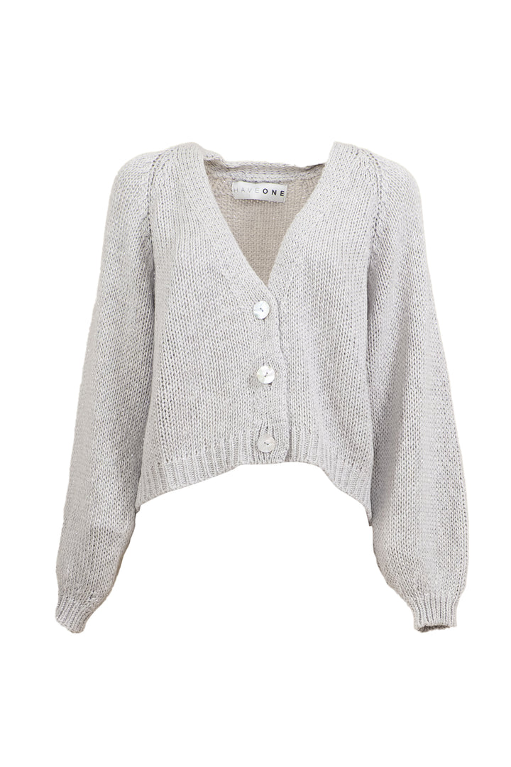 Have One - Cardigan scollo v filo lurex Art. JIT-N018