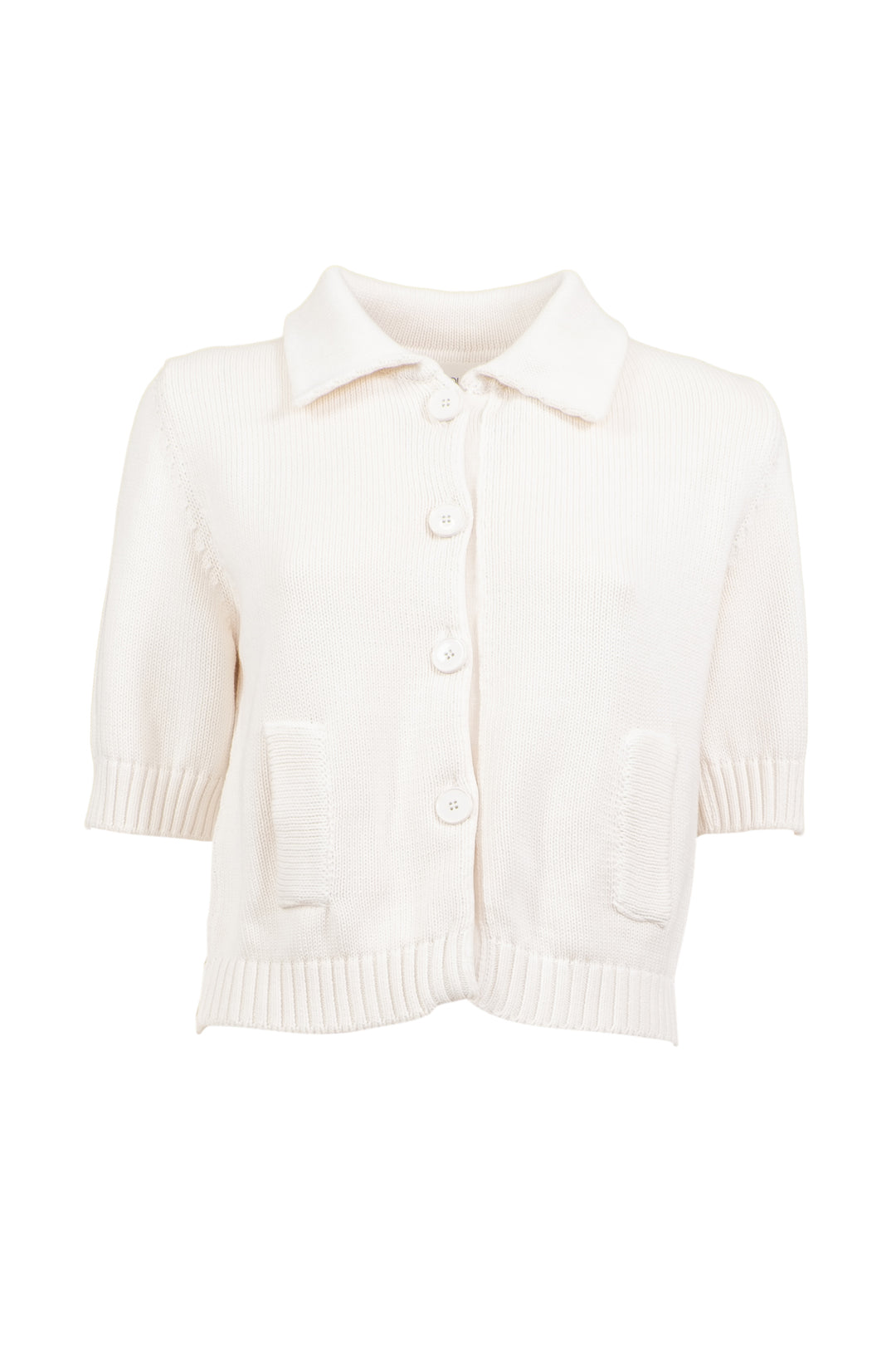 Vicolo - Cardigan mezza manica con colletto Art. 55009D