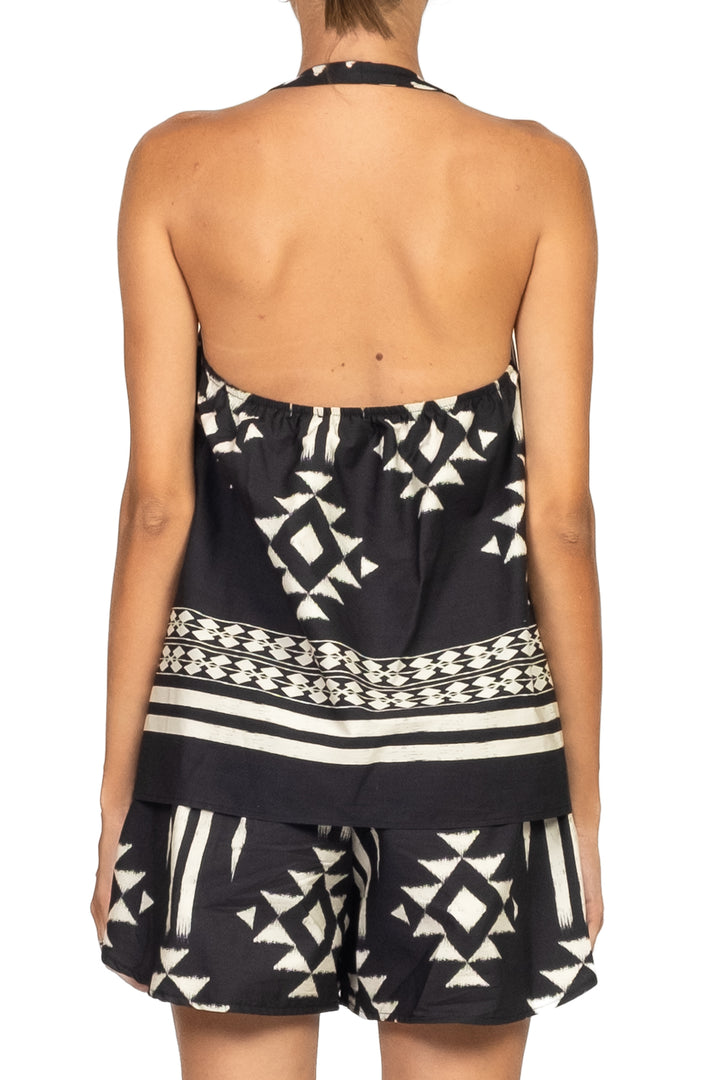 Vicolo - Top fantasia con nodo Art. TD3142