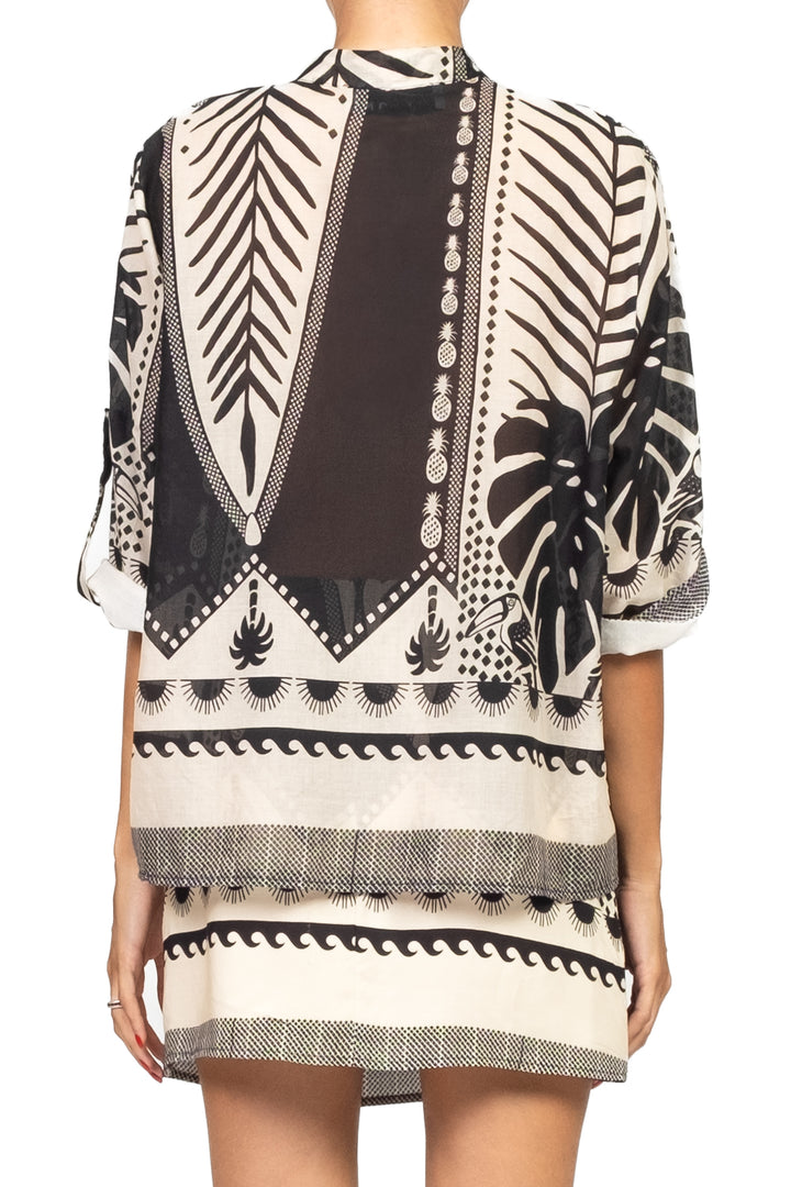 Have One - Camicia fantasia collo coreano Art. CMA-N439