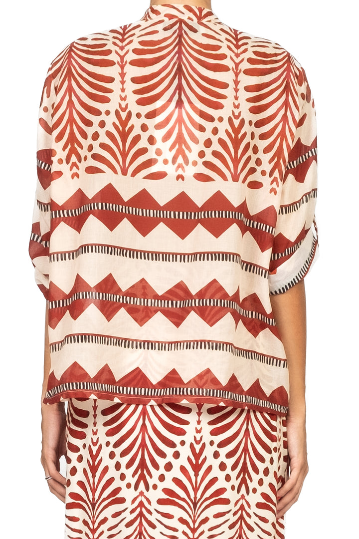 Have One - Camicia fantasia collo coreano Art. CMA-N442
