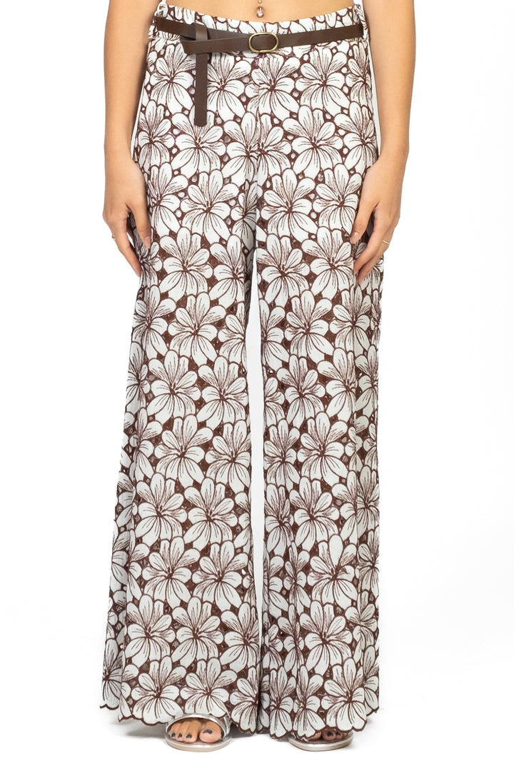 Motel - Pantalone ricamo floreale Art. S25PF83