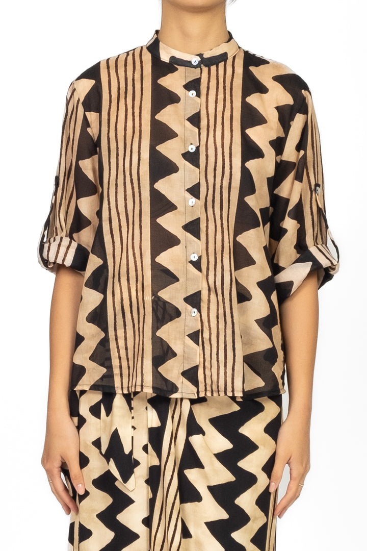 Have One - Camicia fantasia collo coreano Art. CMA-N427