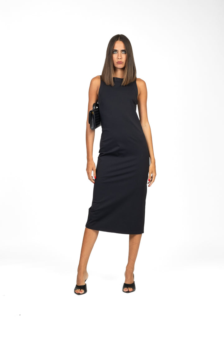 MM MaxMara - Abito giromanica jersey ECRU Art. 2526626097