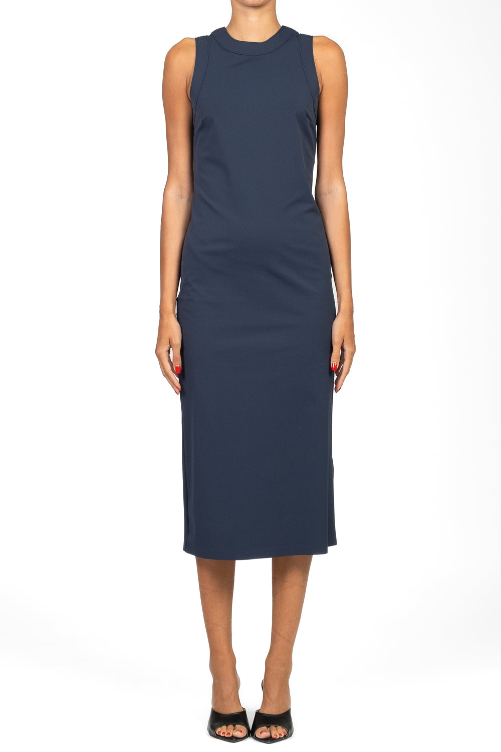 MM MaxMara - Abito giromanica jersey ECRU Art. 2526626097