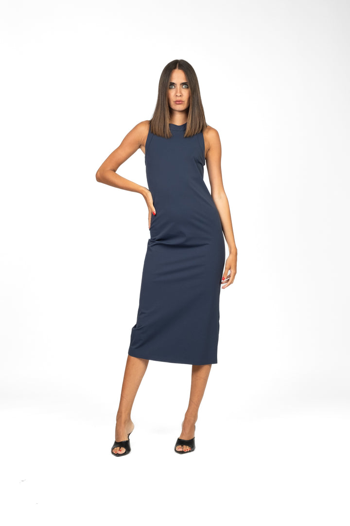 MM MaxMara - Abito giromanica jersey ECRU Art. 2526626097