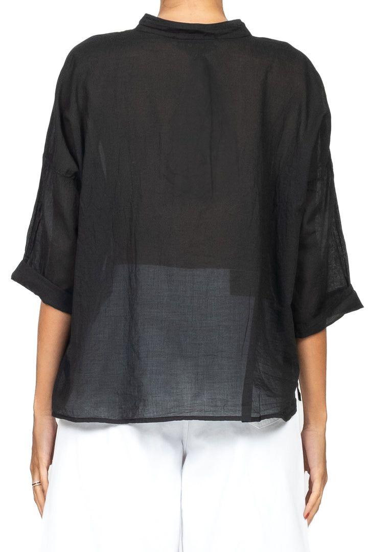 Have One - Camicia mussola collo coreano Art. CFL-N100