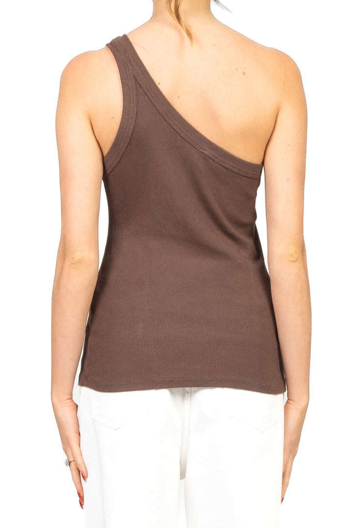 Tensione In - Top monospalla a costine Art. 30090-630