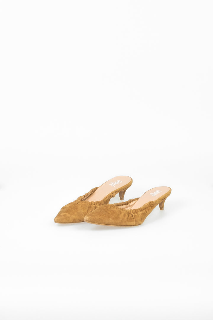 Ovyé - Sabot scamosciato con tacco Art. NC3003