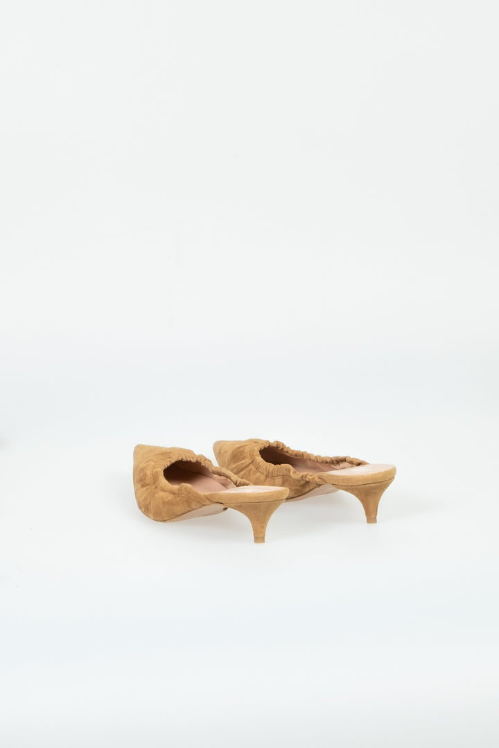 Ovyé - Sabot scamosciato con tacco Art. NC3003