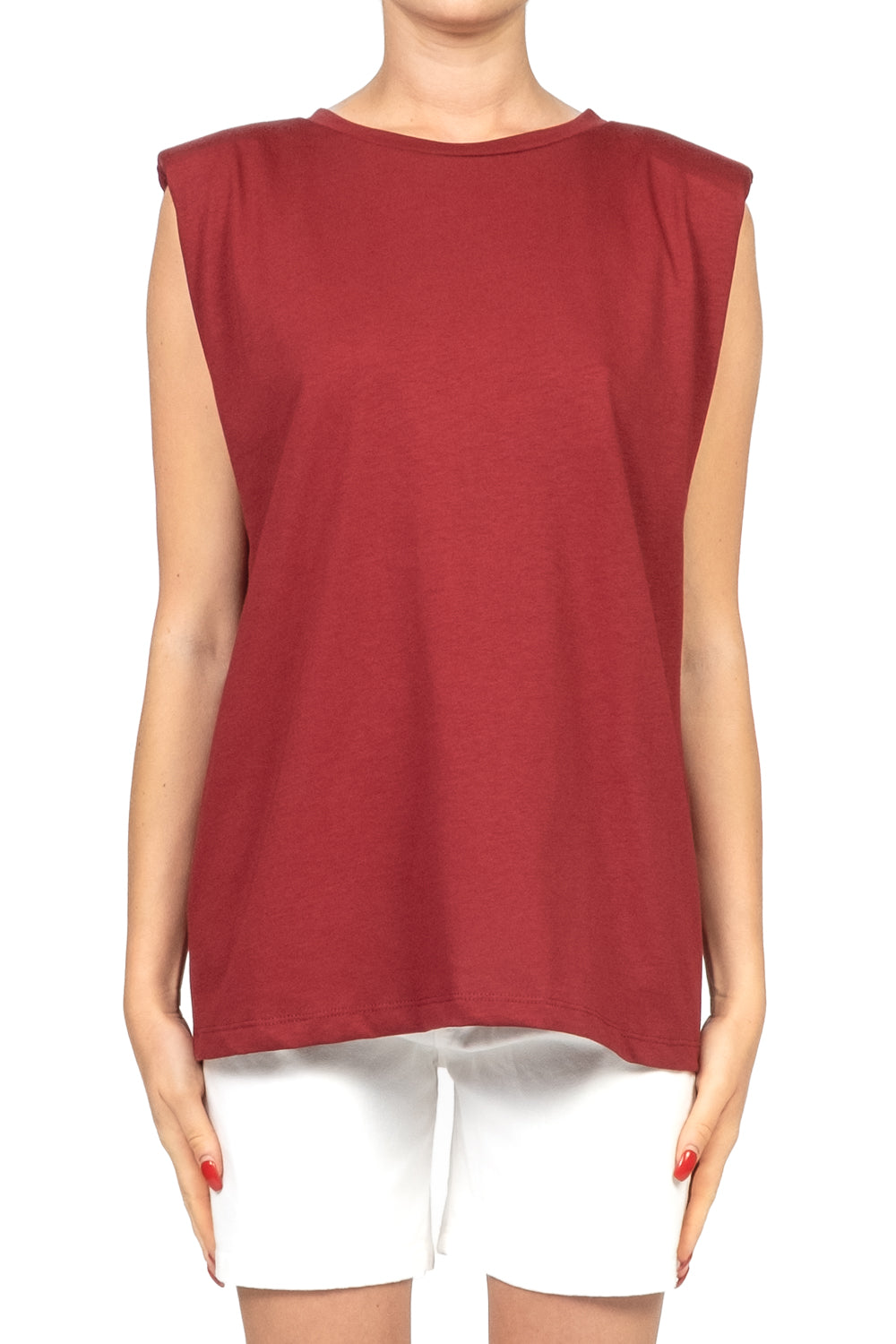 Vicolo - T-shirt giromanica con spalline Art. UD0294