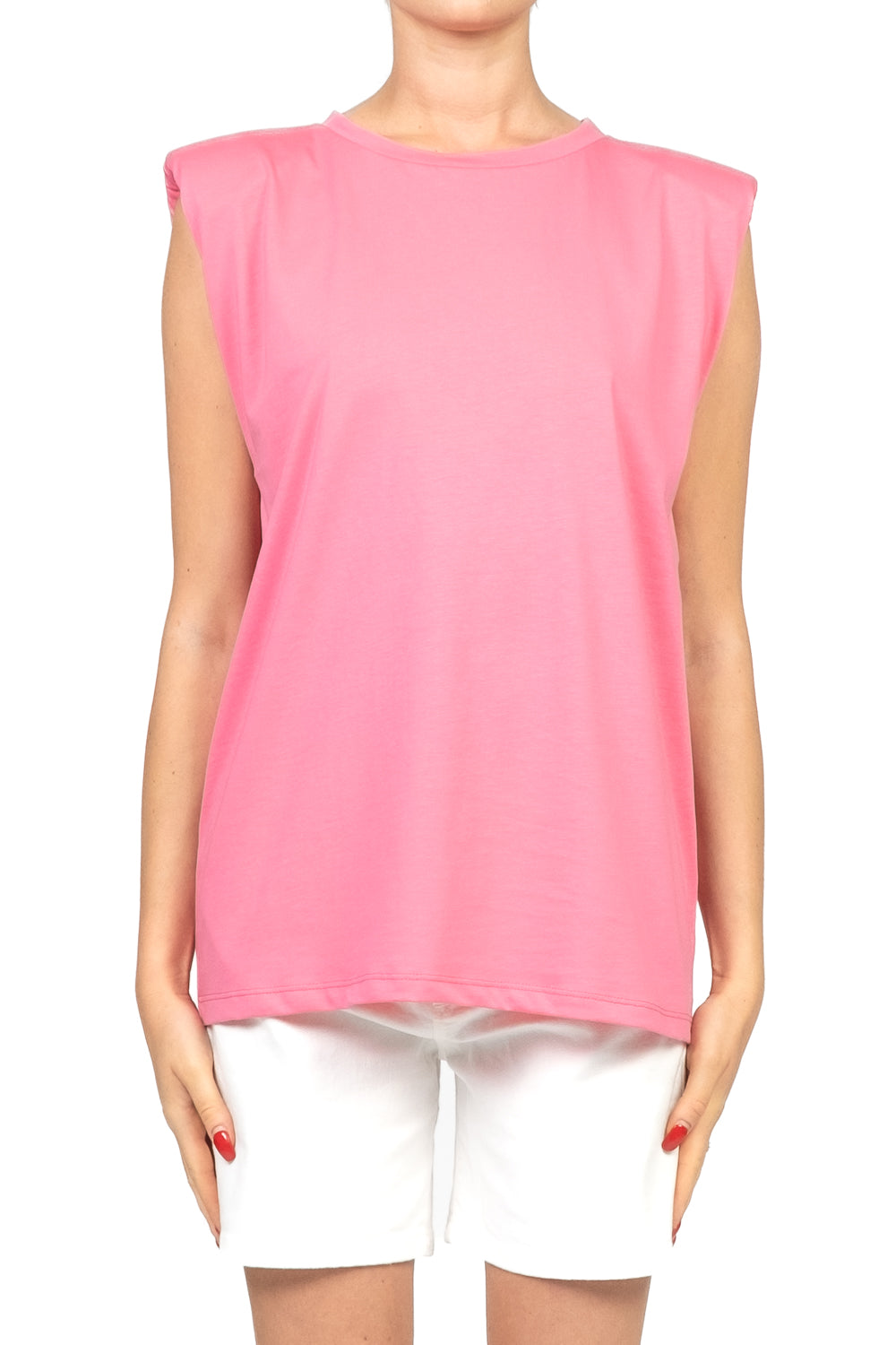 Vicolo - T-shirt giromanica con spalline Art. UD0294