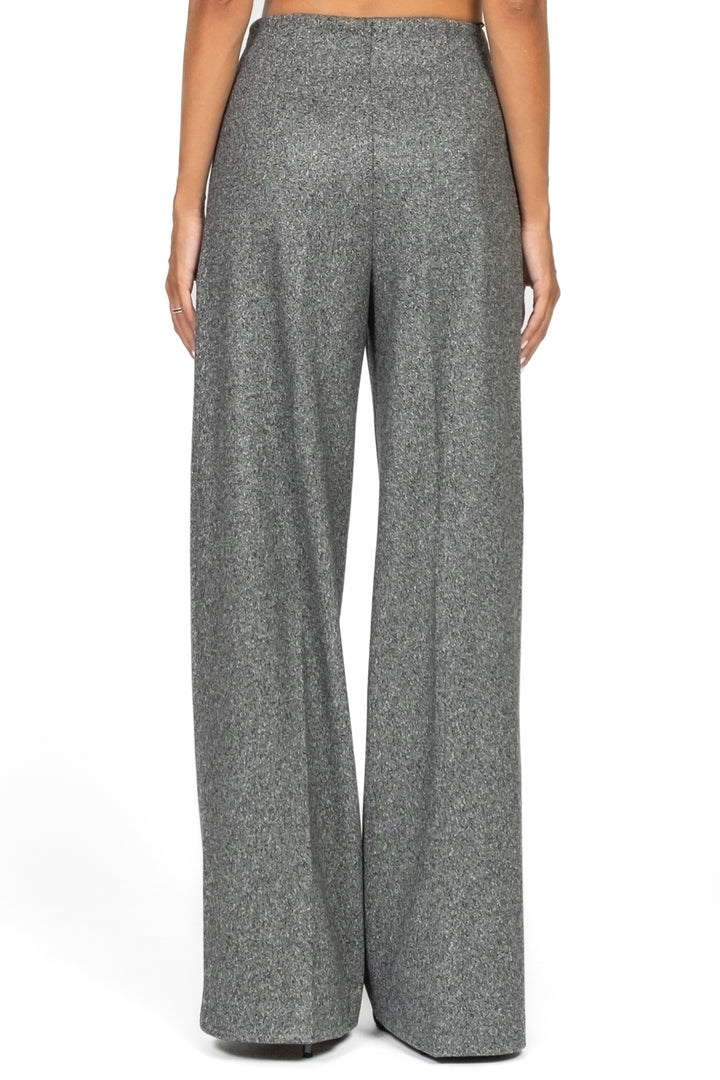 MM MaxMara - Pantalone palazzo con pinces CALI Art. 2526786128