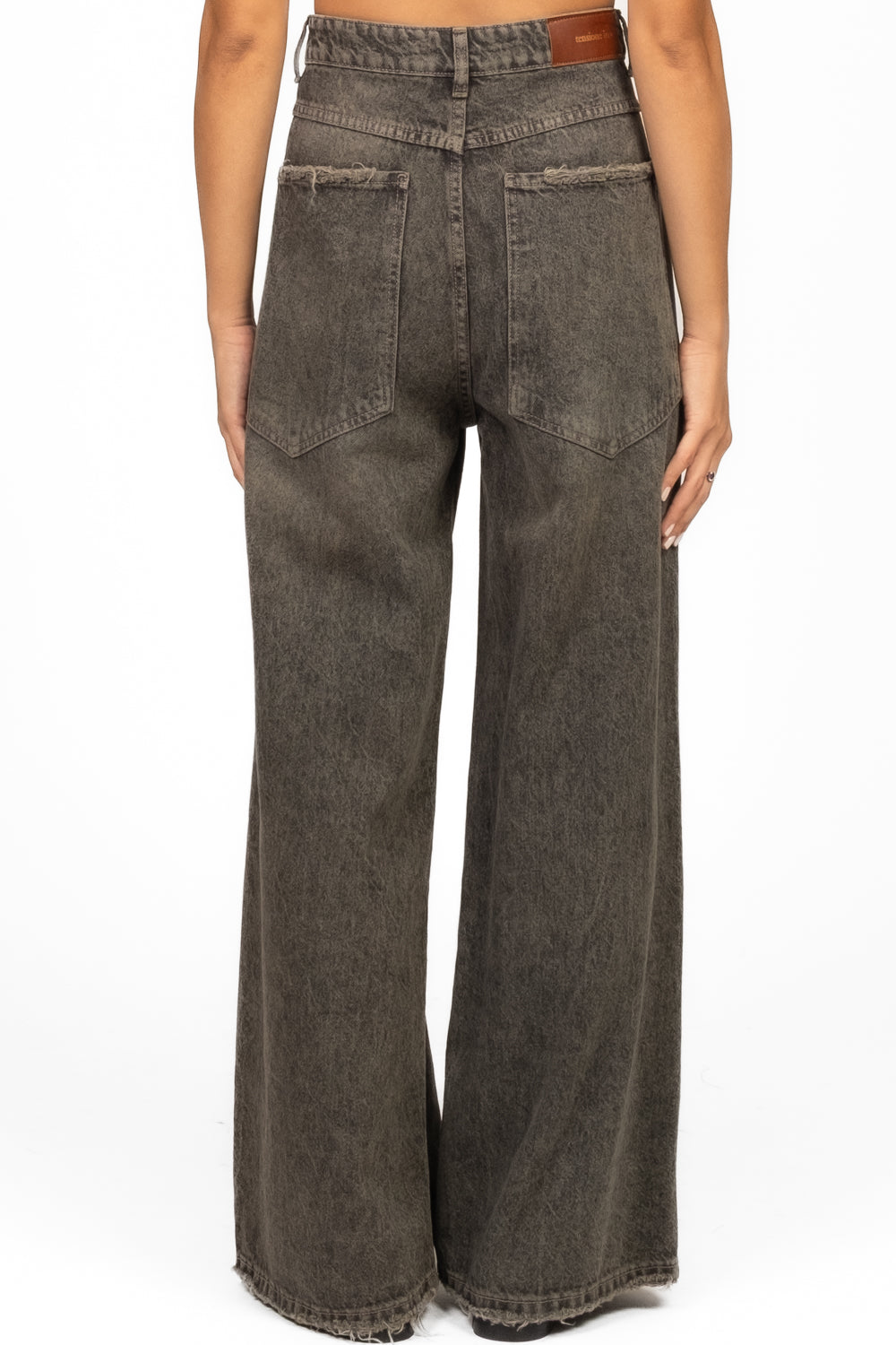 Tensione In - Jeans palazzo con tasconi Art. GIUSI-NOIR