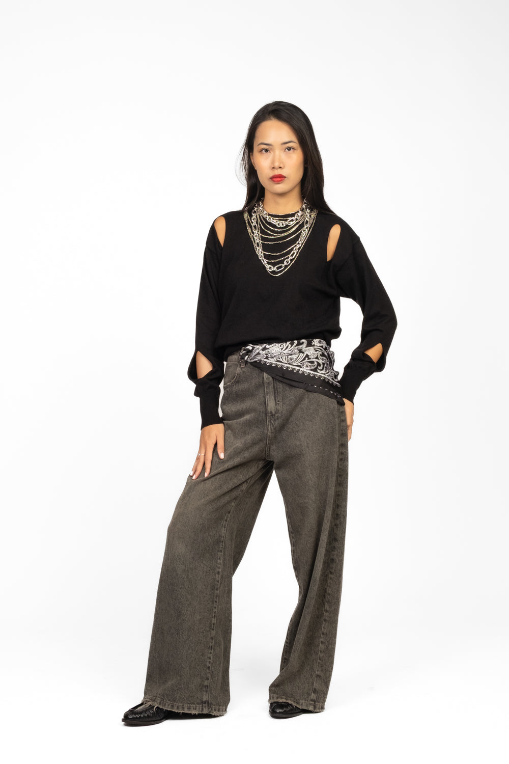 Vicolo - Maglia cut out Art. 44041F