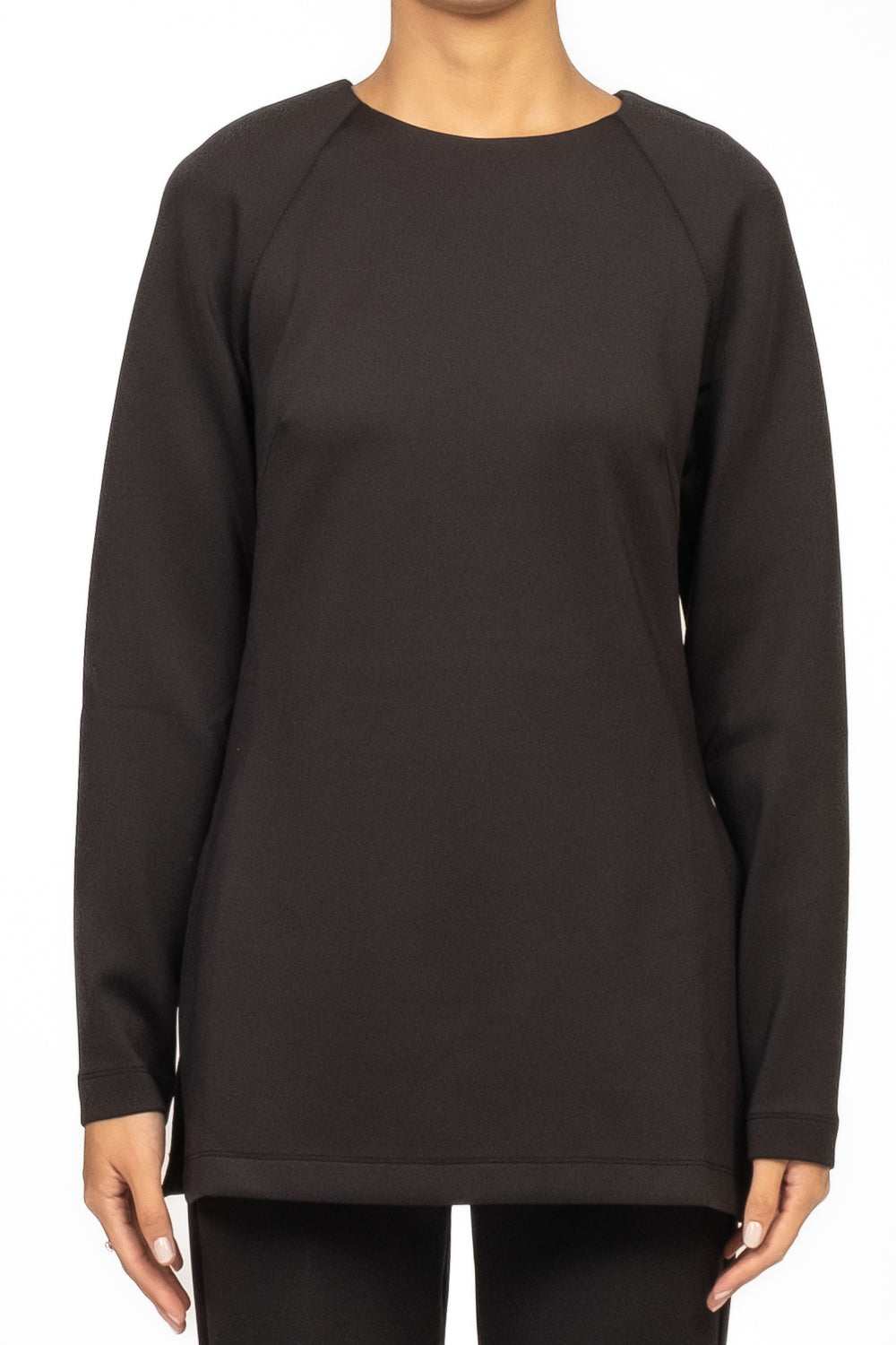 MM MaxMara - Blusa neoprene con spacchi UNDICI Art. 2526946088600