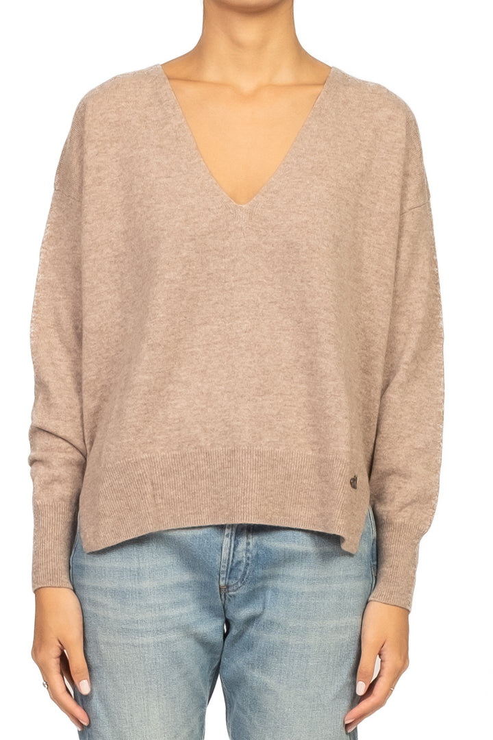 Dixie - Maglia scollo v con bottoncini Art. M833Y118X