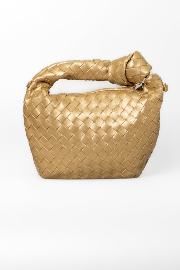 Upper - Borsa intrecciata  con nodo