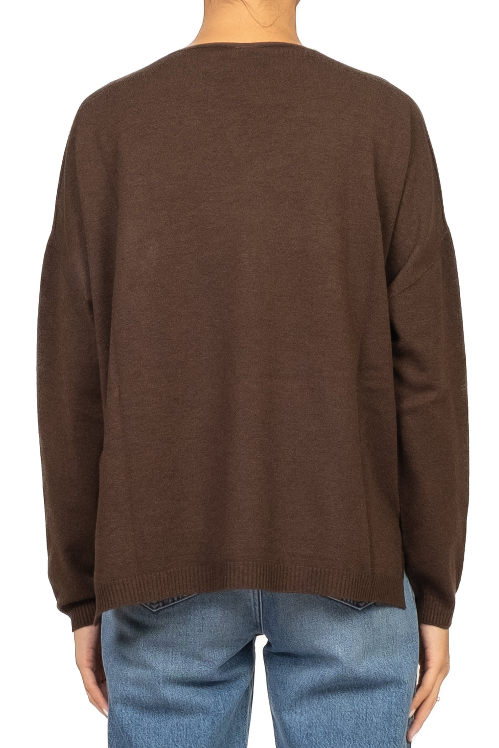 Tensione In - Maglia scollo V a scatoletta Art. D78011AI25