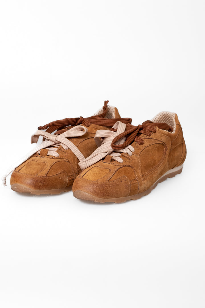 Divine Follie - Sneakers in pelle scamosciata Art. MASSI/95