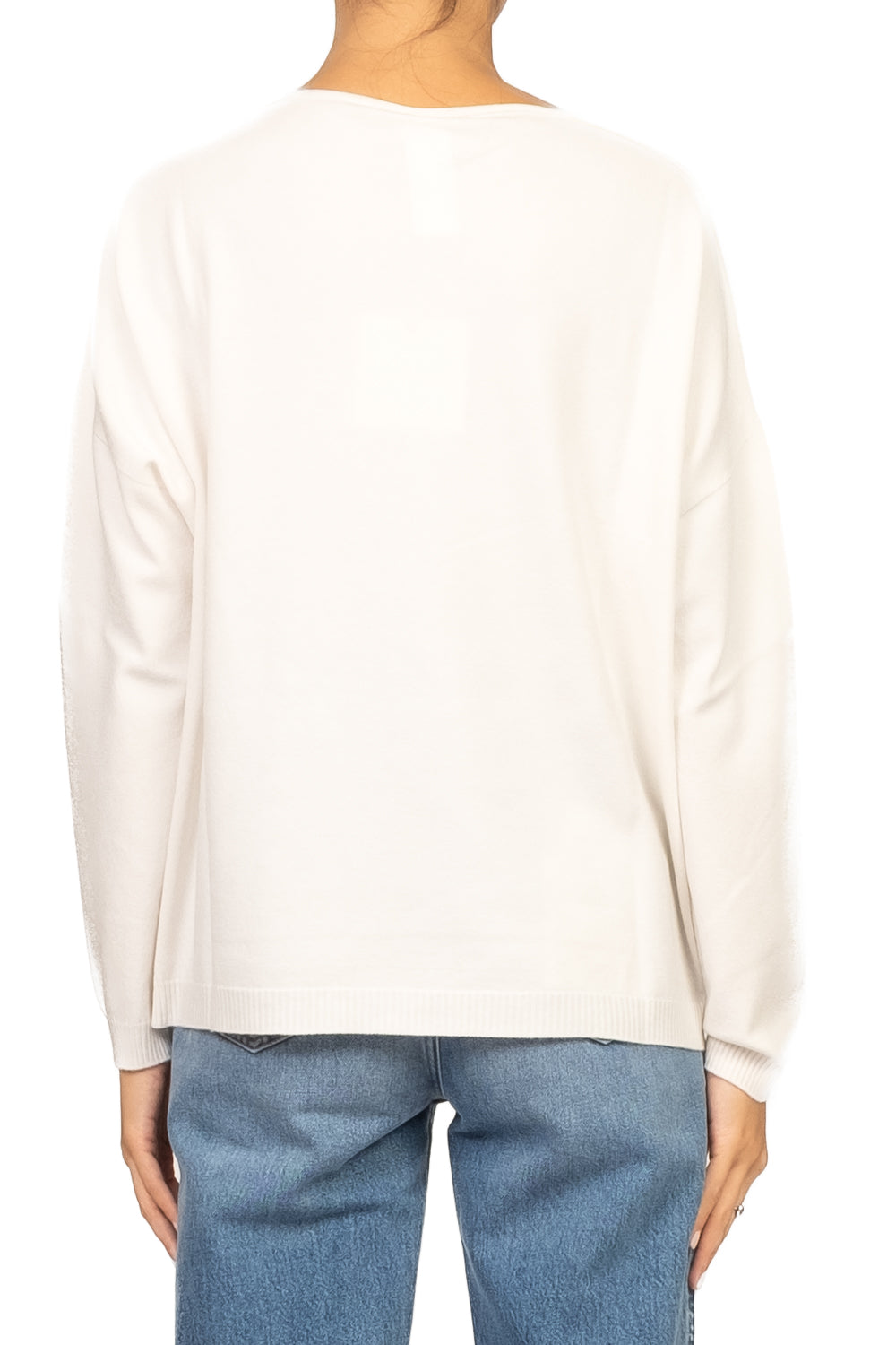 Tensione In - Maglia scollo V a scatoletta Art. D78011AI25