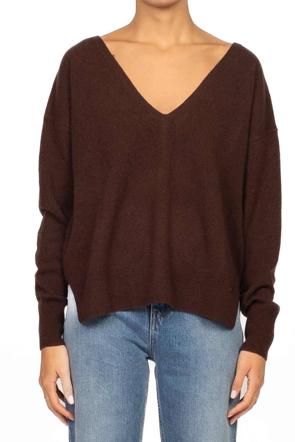Dixie - Maglia scollo v con bottoncini Art. M833Y118X