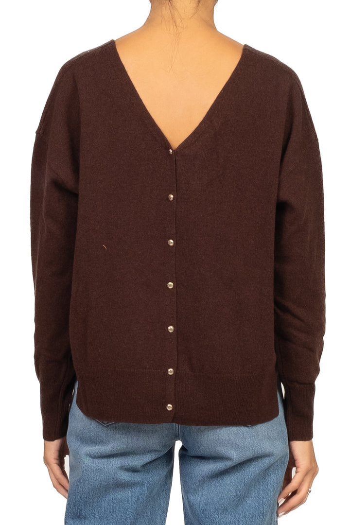 Dixie - Maglia scollo v con bottoncini Art. M833Y118X