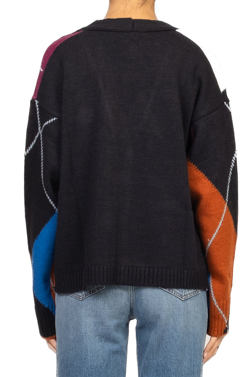 Tensione In - Cardigan con rombi Art. W5HMG42A400