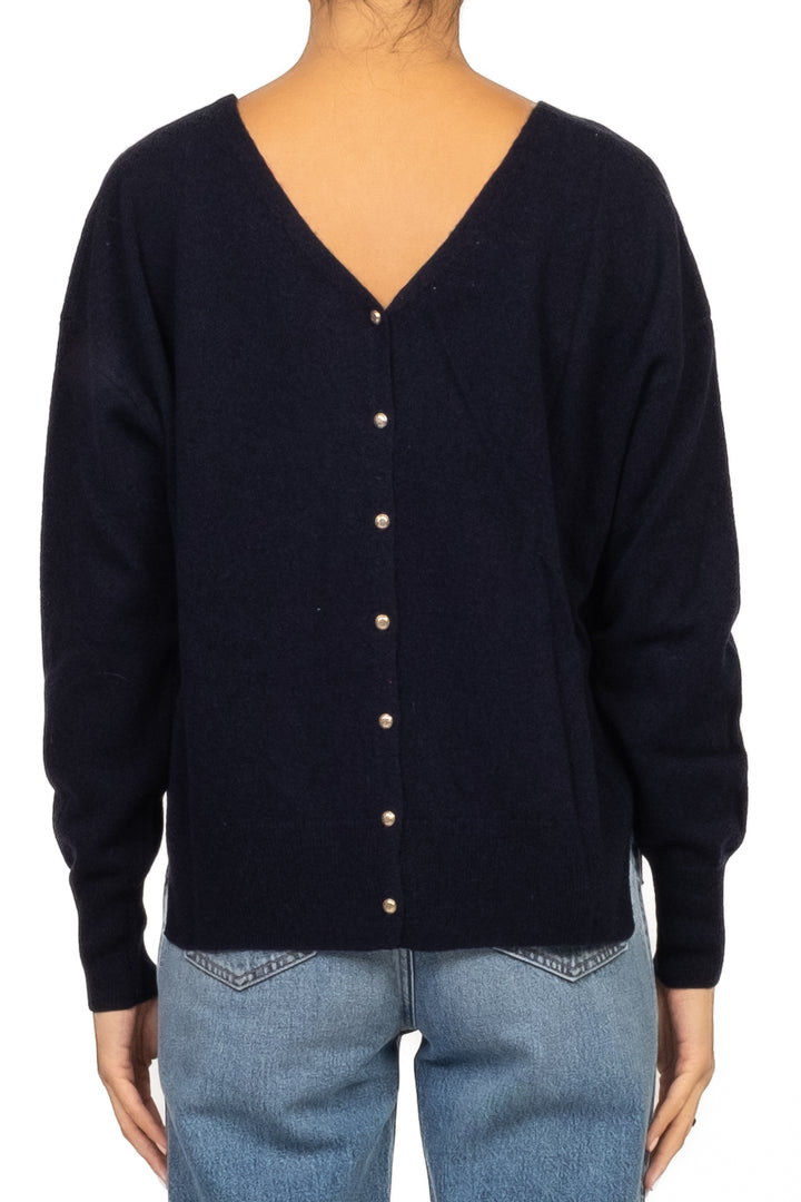 Dixie - Maglia scollo v con bottoncini Art. M833Y118X
