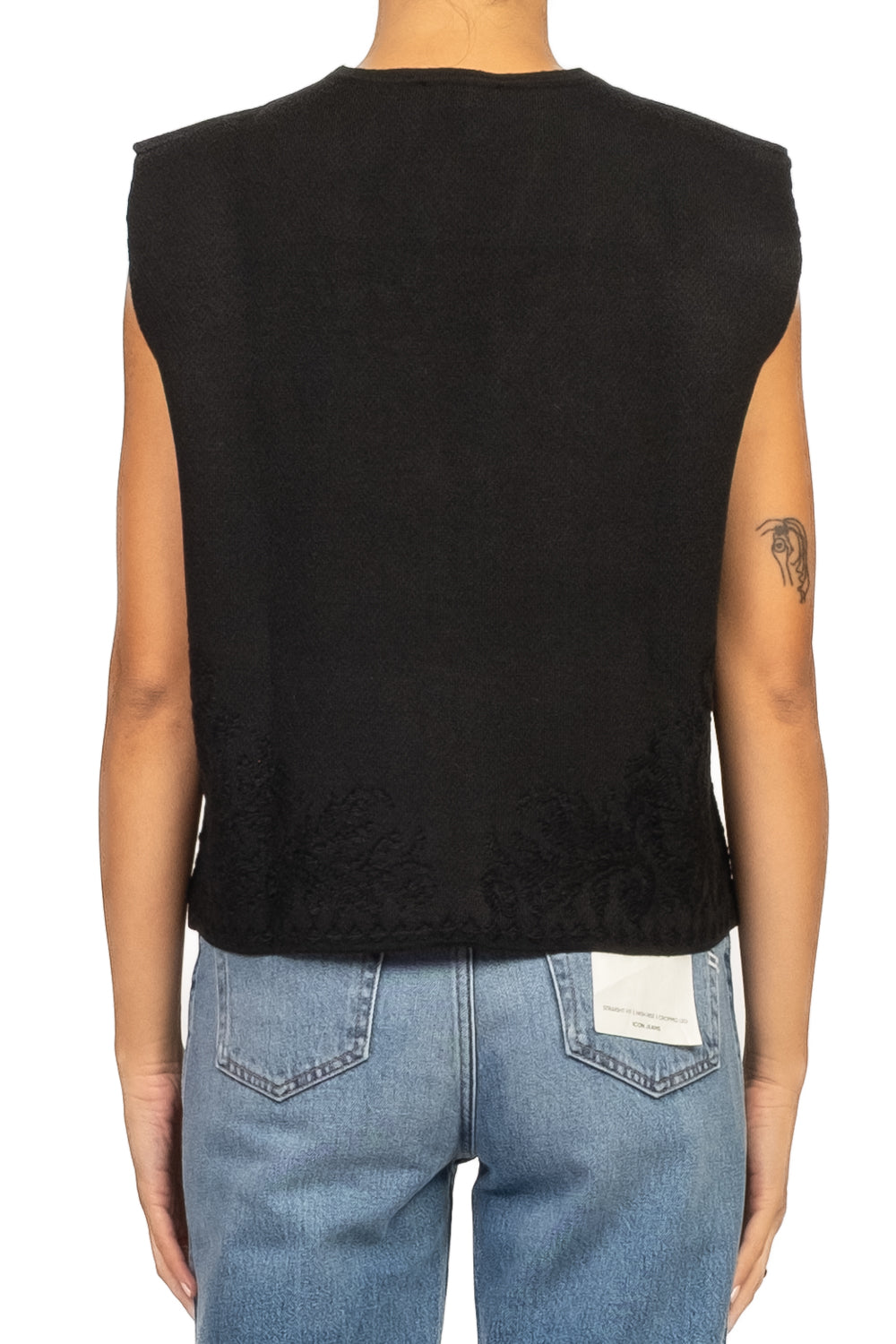 Motel - Gilet aperto ricamato Art. W5HMT08A400