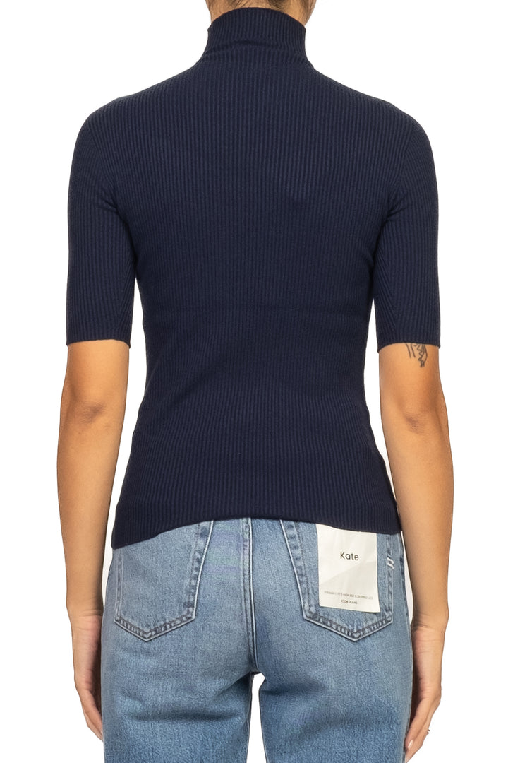 Kontatto - Maglia lupetto mezza manica costine Art. 3M0821C