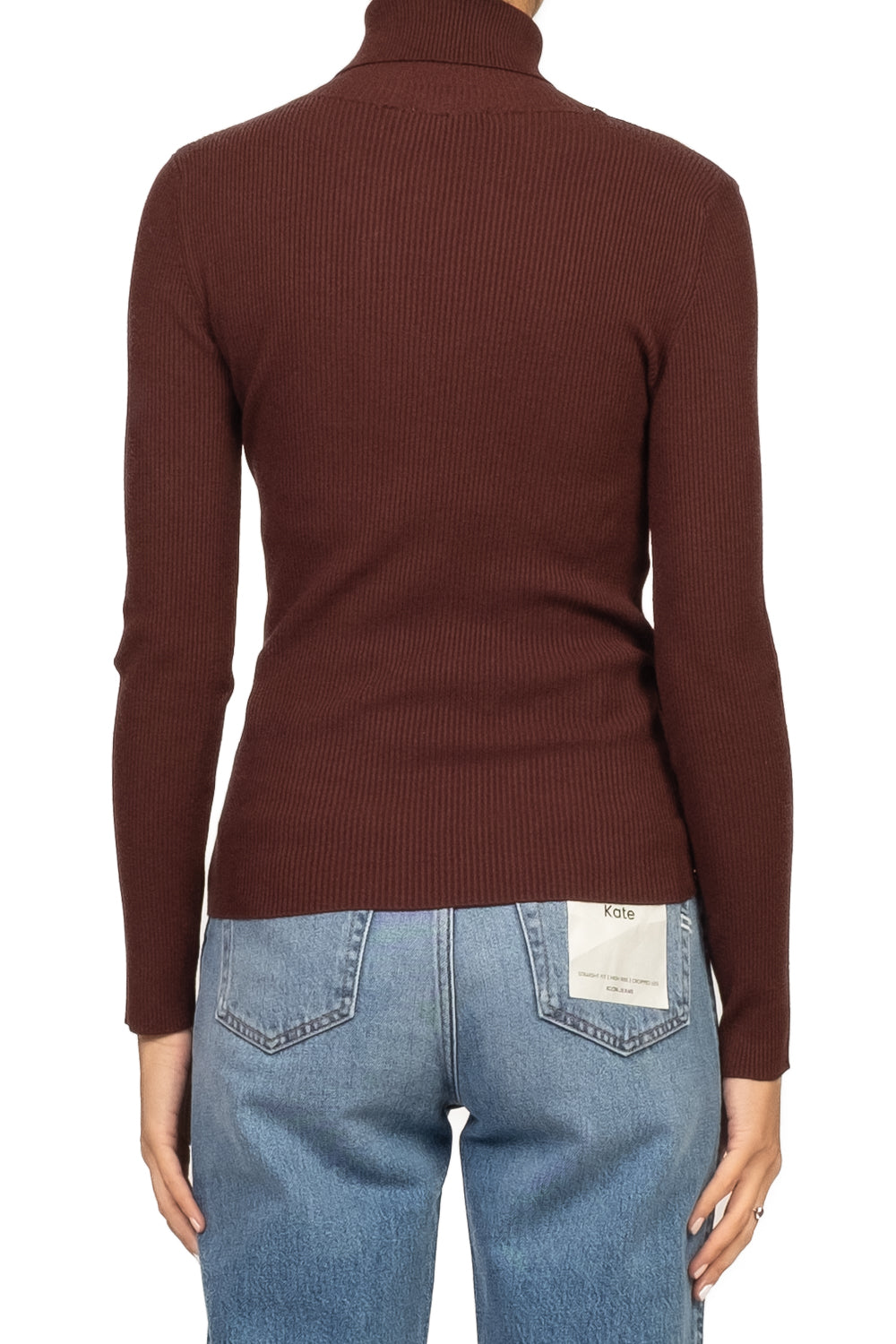 Vicolo - Maglia a costine con bottoni asimmetrici Art. 22106F