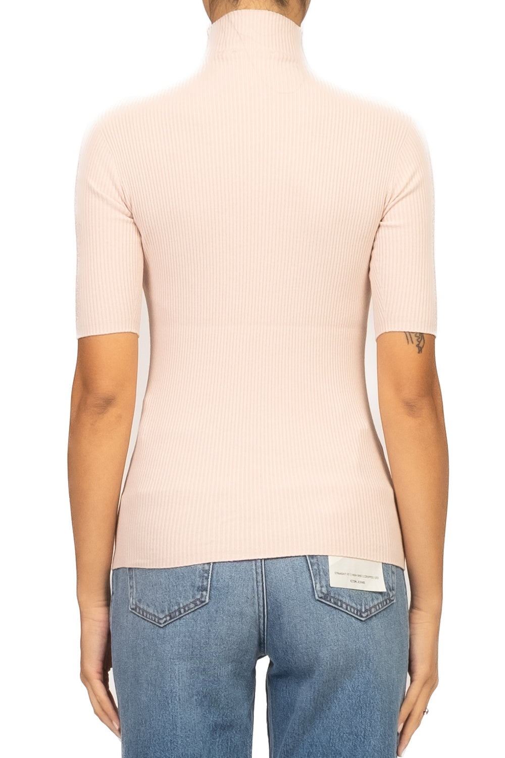 Kontatto - Maglia lupetto mezza manica costine Art. 3M0821C