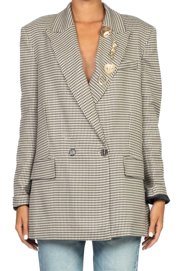 Tensione In - Giacca pied de poule doppio petto Art. 26B792