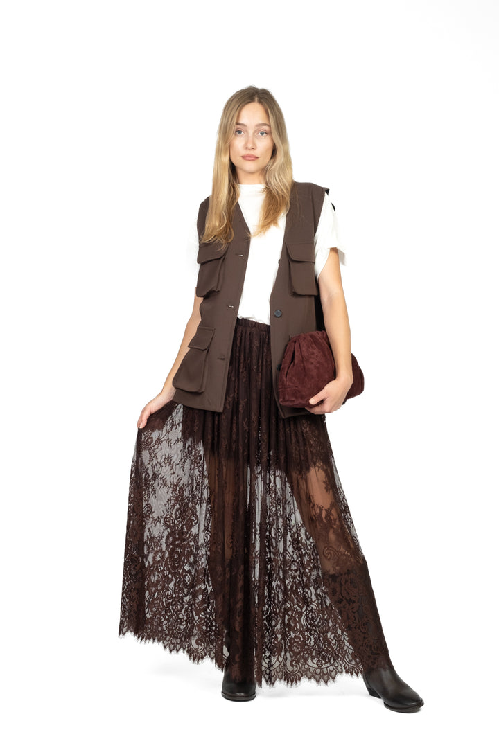 Vicolo - Gonna in pizzo Art. TF0573