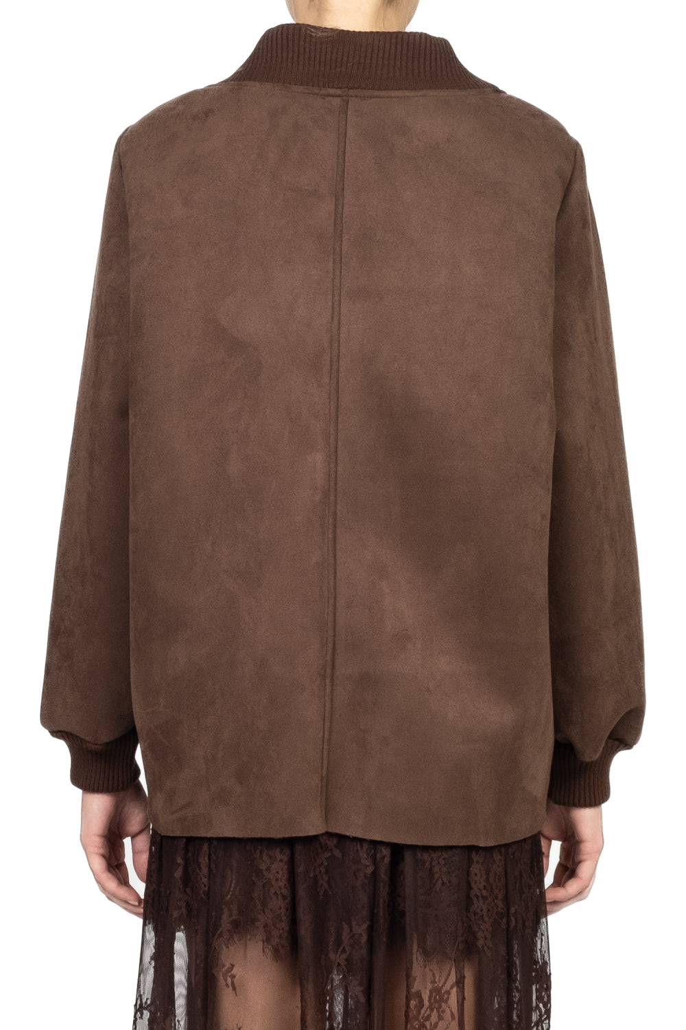Vicolo - Bomber suede scollo V Art. TF1084