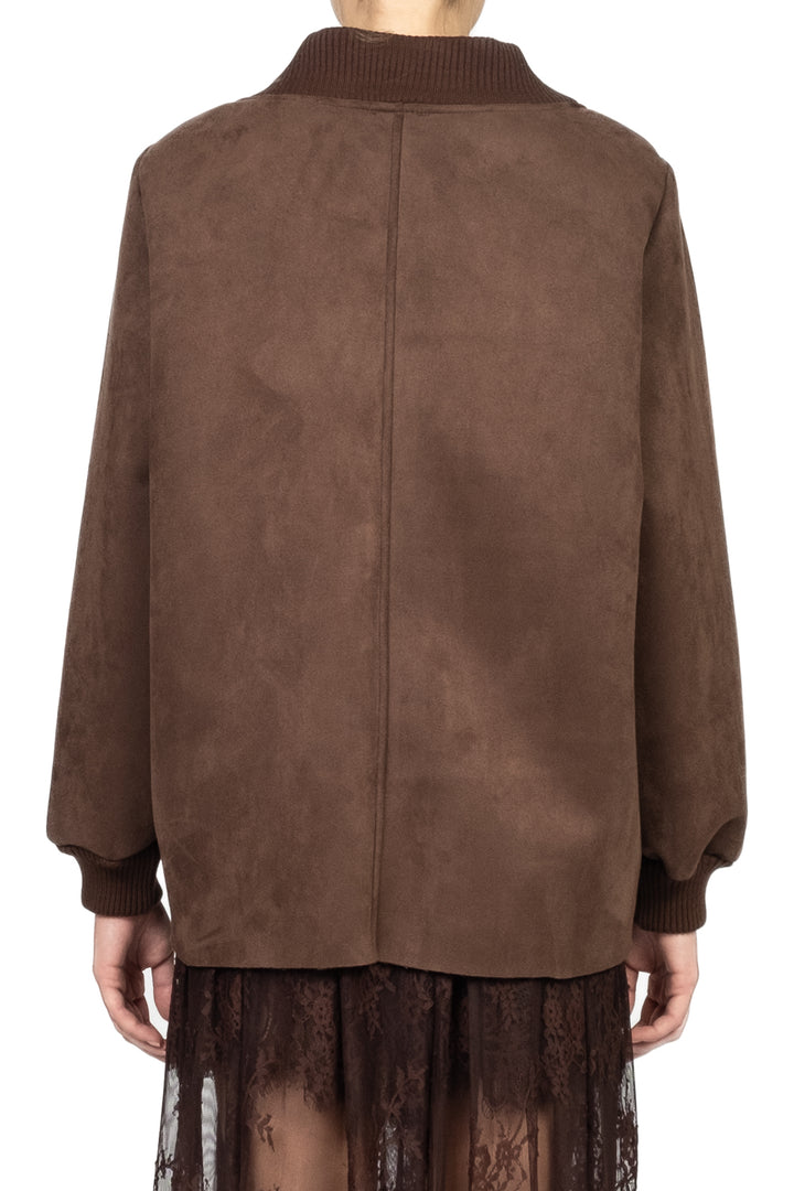 Vicolo - Bomber suede scollo V Art. TF1084