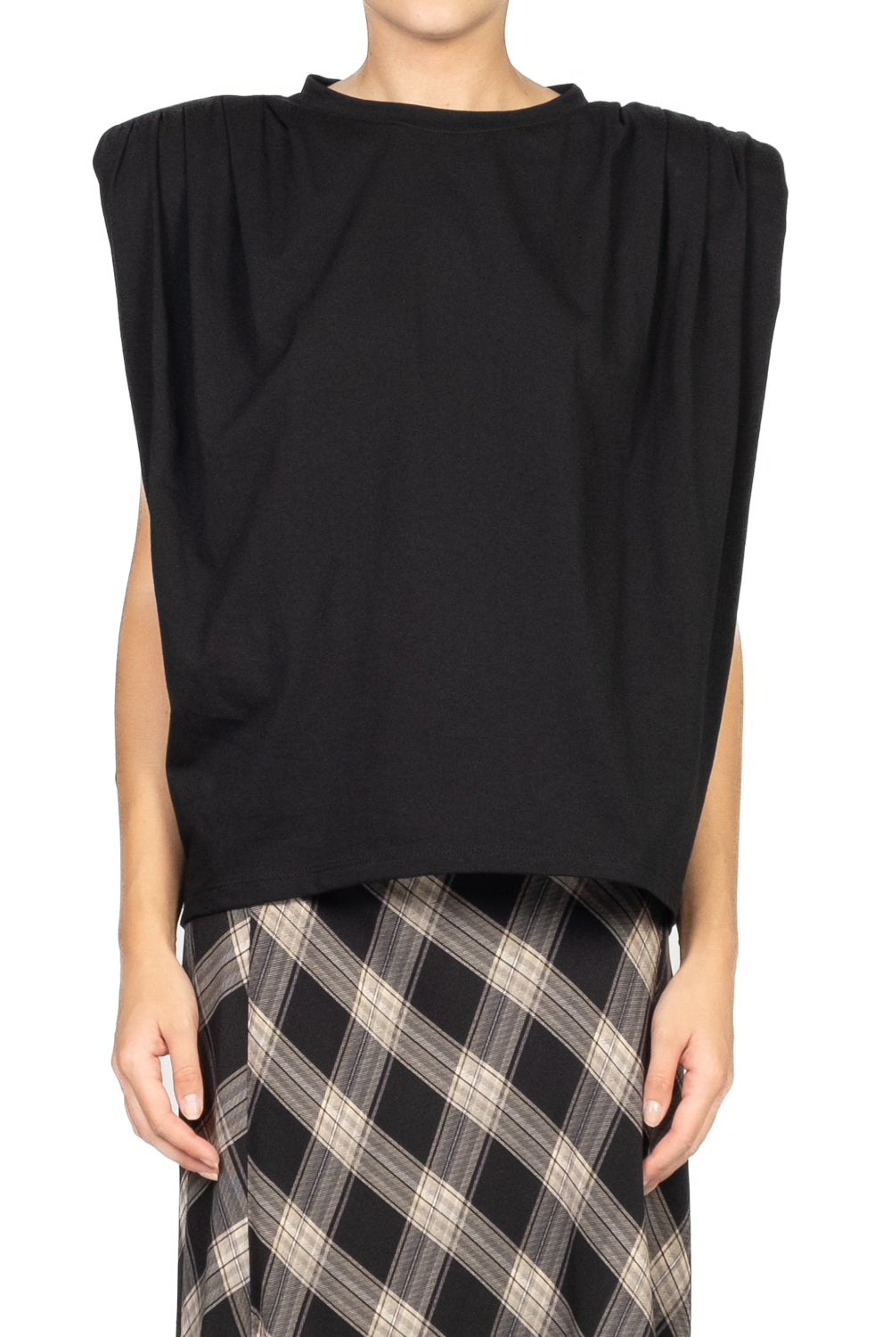 Vicolo - T-shirt con spallina arricciata Art. UF0091