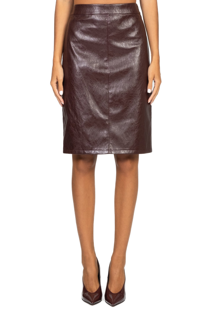 Tensione In - Gonna ecopelle midi Art. 225179