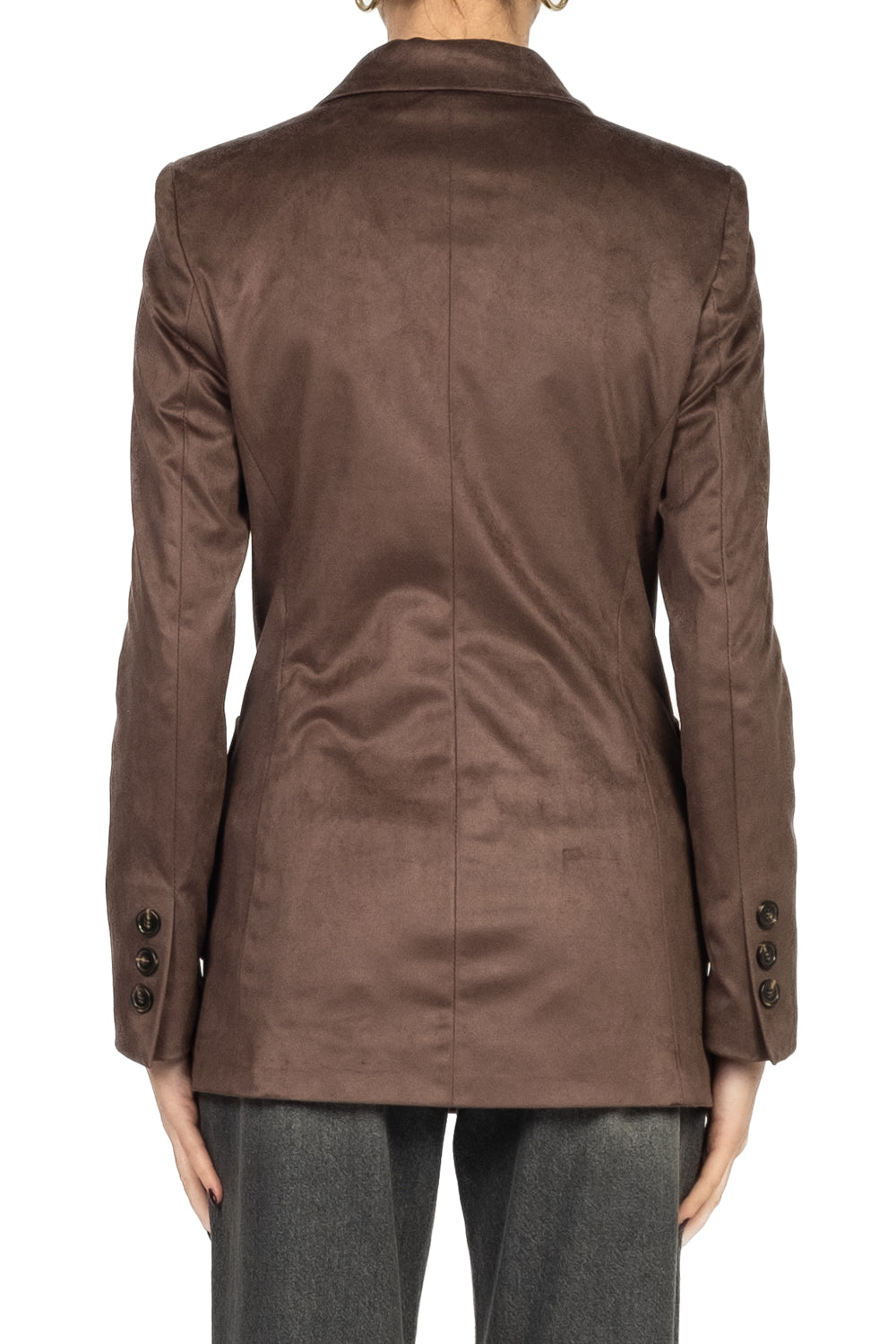 Tensione In - Giacca doppio petto suede Art. GH71SU-A25