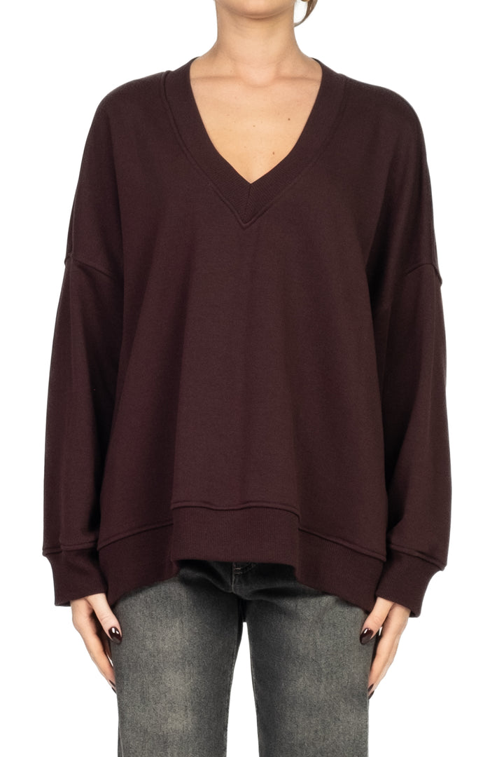 Vicolo - Felpa over scollo V Art. TF0583