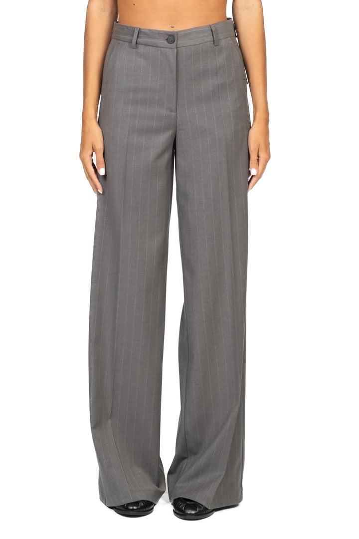 Vicolo - Pantalone palazzo gessato Art. TF1033