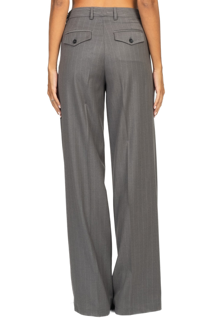 Vicolo - Pantalone palazzo gessato Art. TF1033